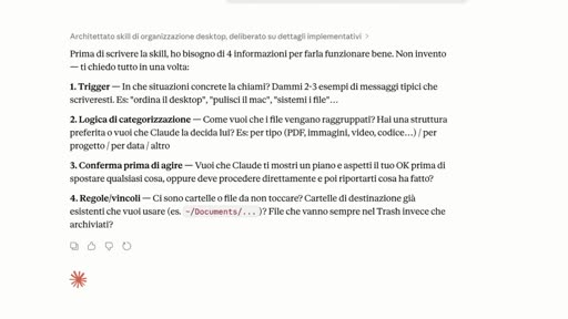 Le 4 domande dell'intervista della meta-skill Costruisci Skill