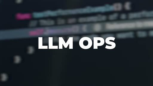 Title card LLM OPS